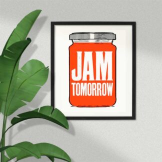Mandy Doubt Jam tomorrow screen print