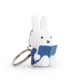 Miffy Blue Book Key Ring