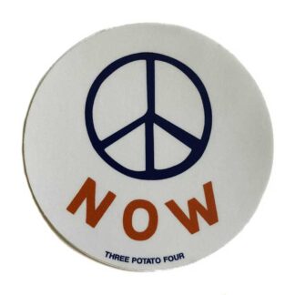 Peace Now Sticker