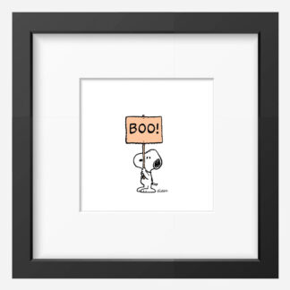 Peanuts Boo Framed Print